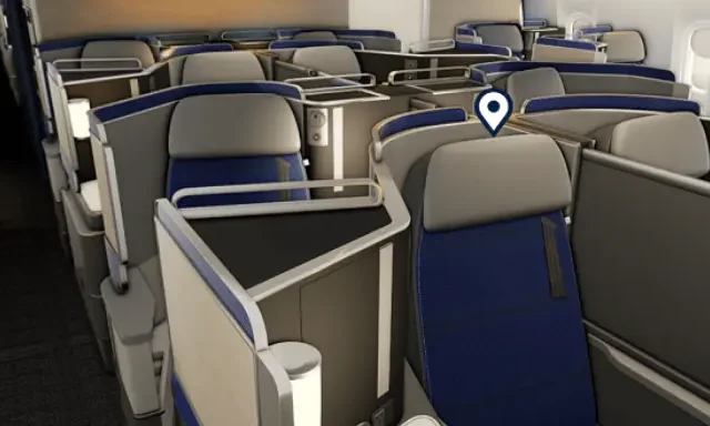 Procedimiento de mejora de asiento de United Airlines